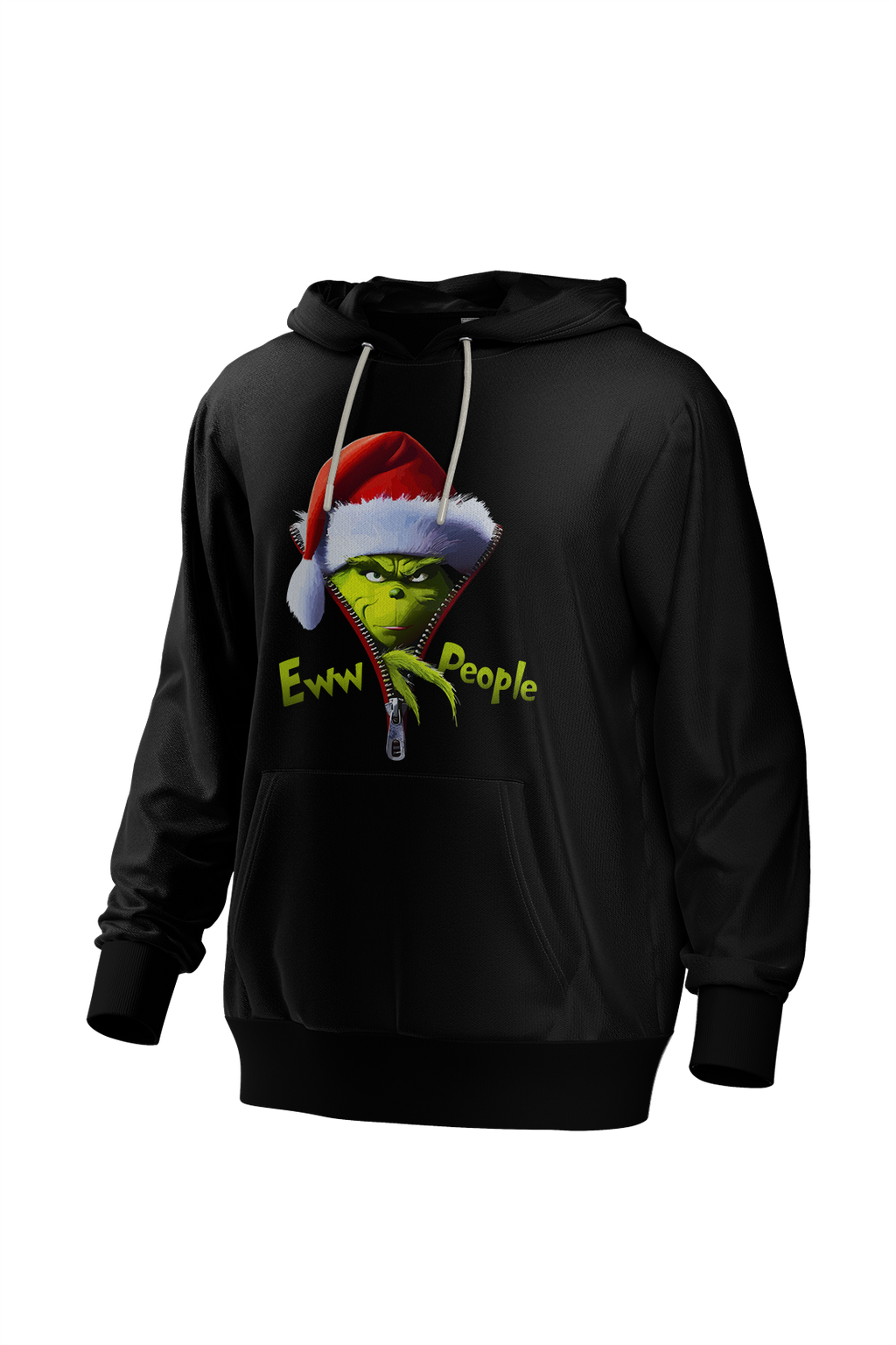Hoodie humoristique - Grinch,eww people | Komic.ca