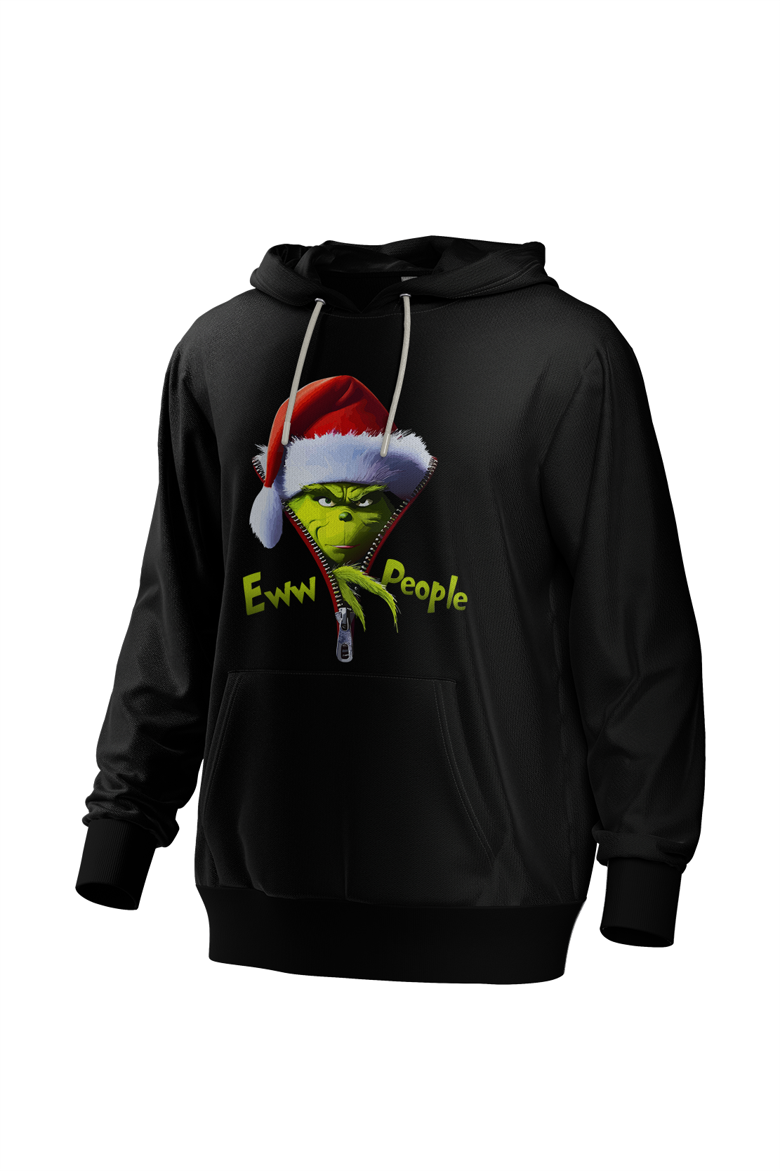 Hoodie humoristique - Grinch,eww people | Komic.ca