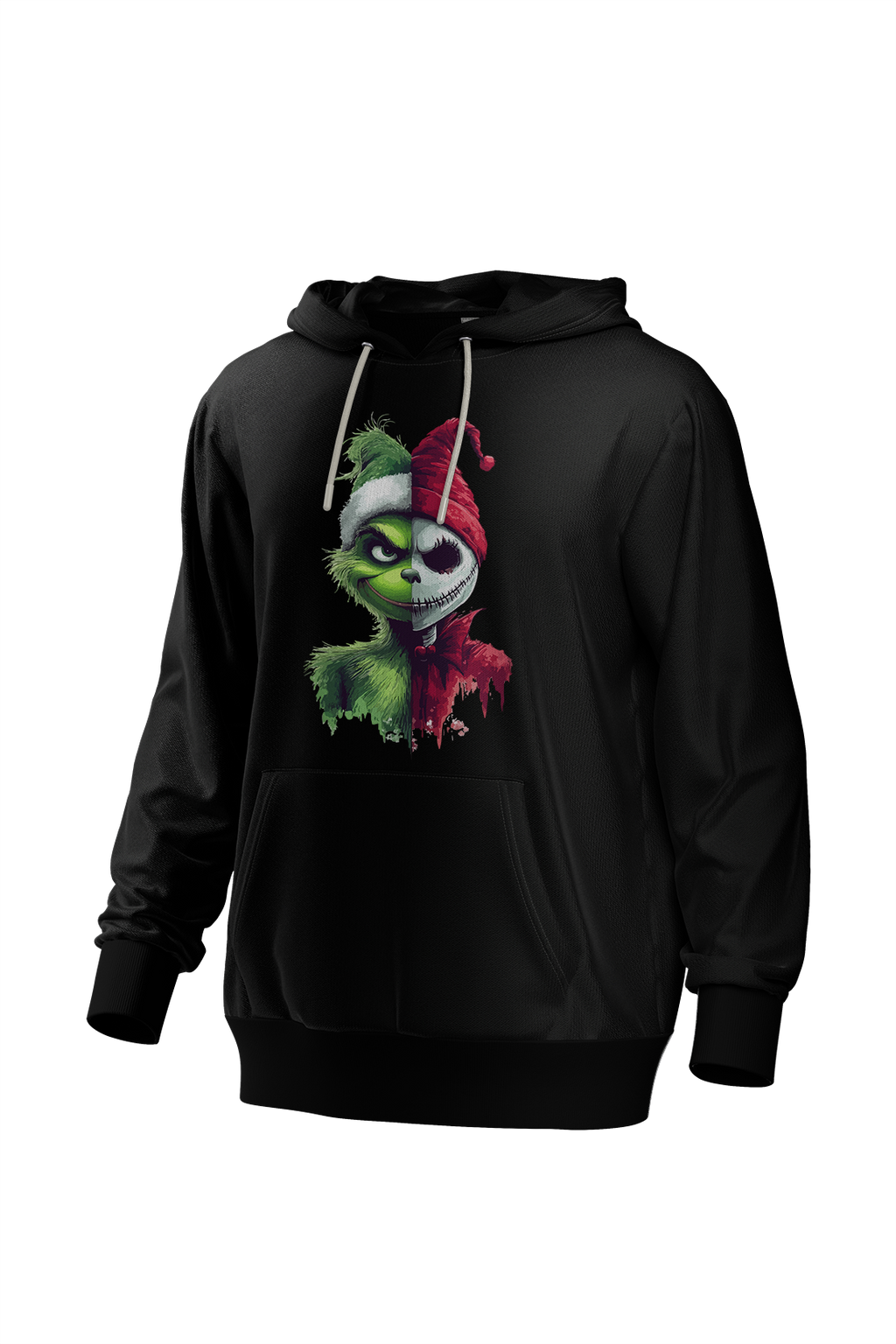 Hoodie humoristique - Grinch and Jack | Komic.ca