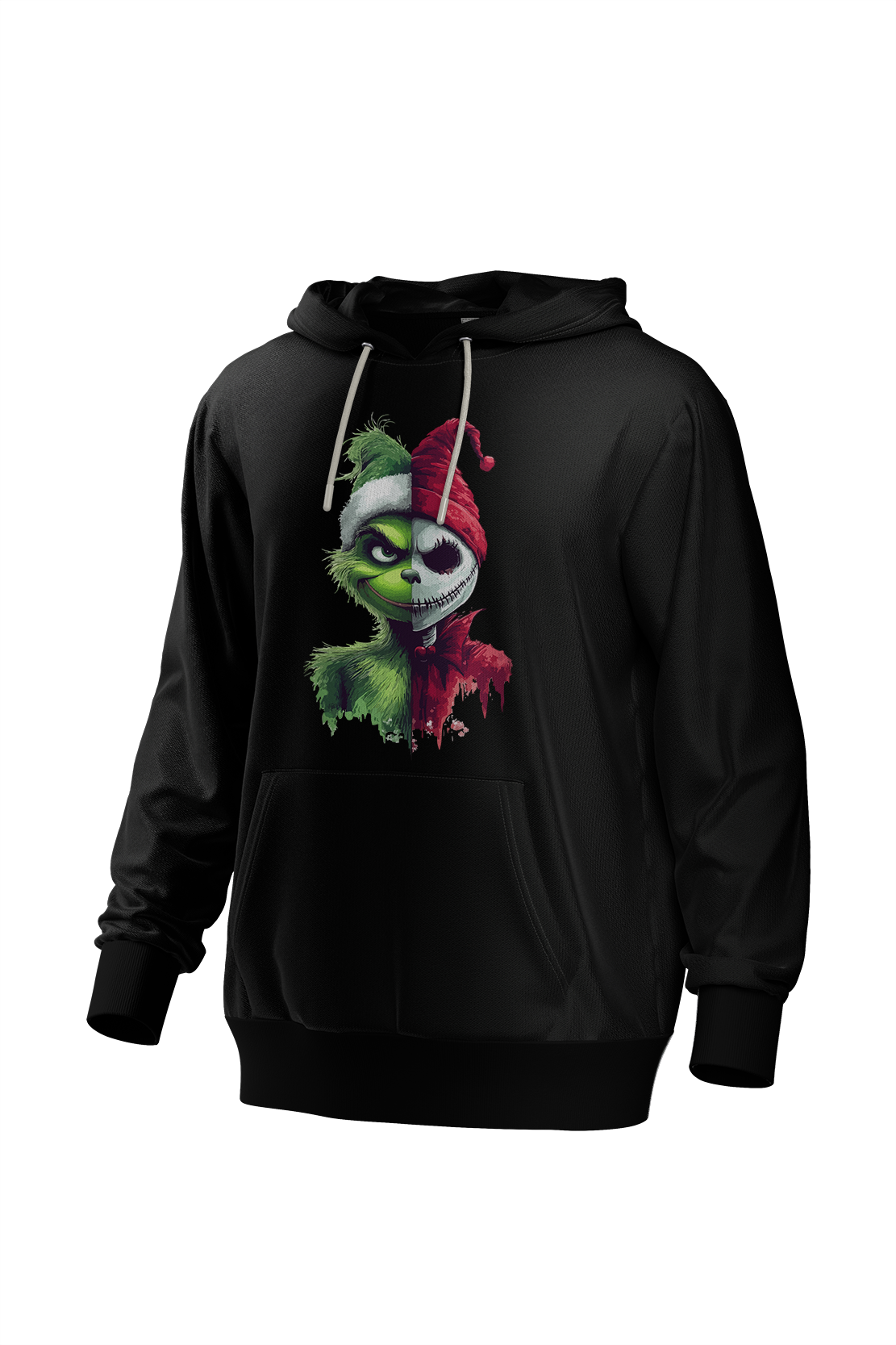 Hoodie humoristique - Grinch and Jack | Komic.ca