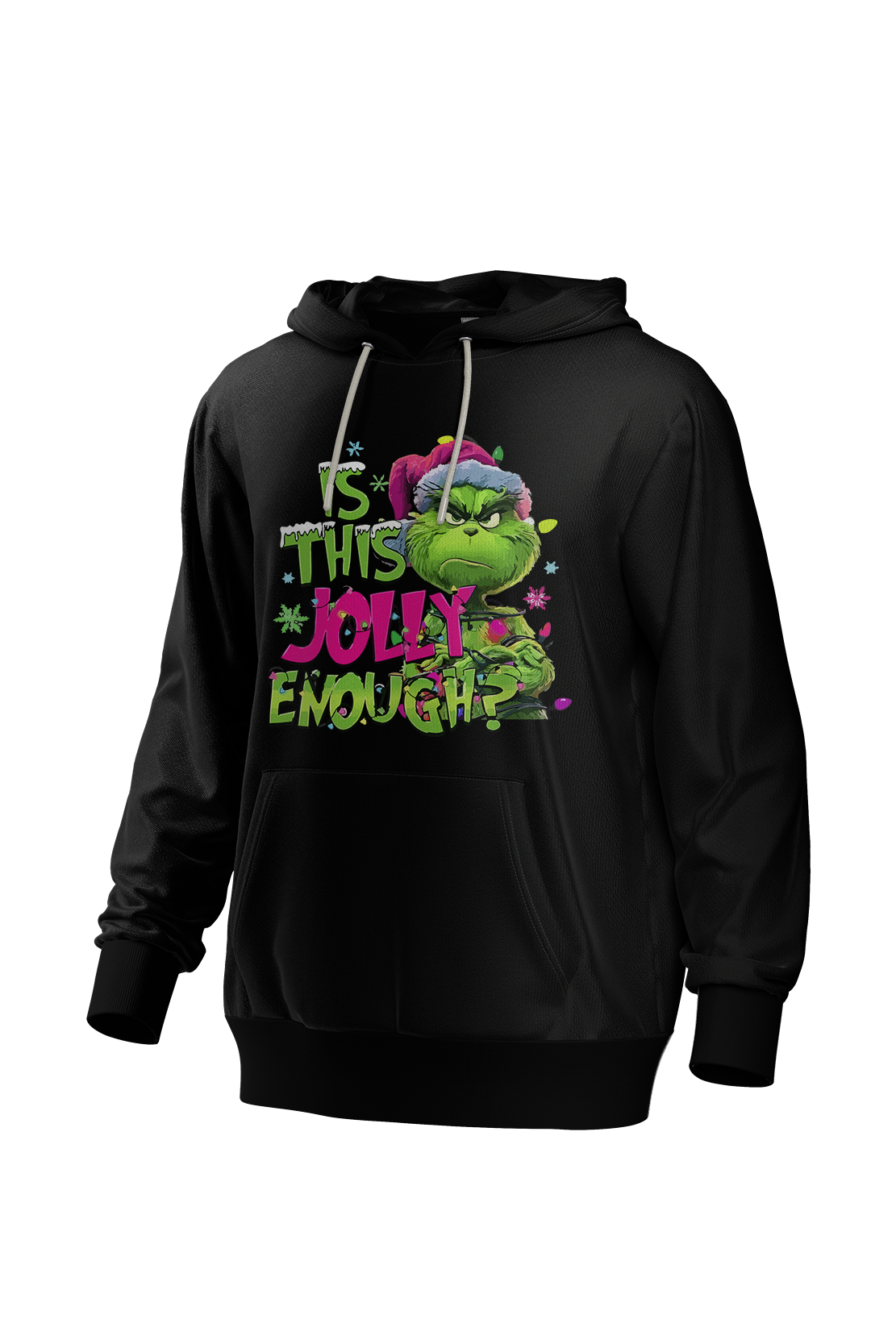 Hoodie humoristique - Is this jolly enough | Komic.ca