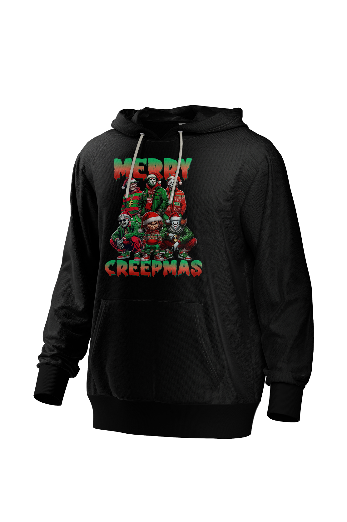 Hoodie humoristique - Merry creepmas | Komic.ca