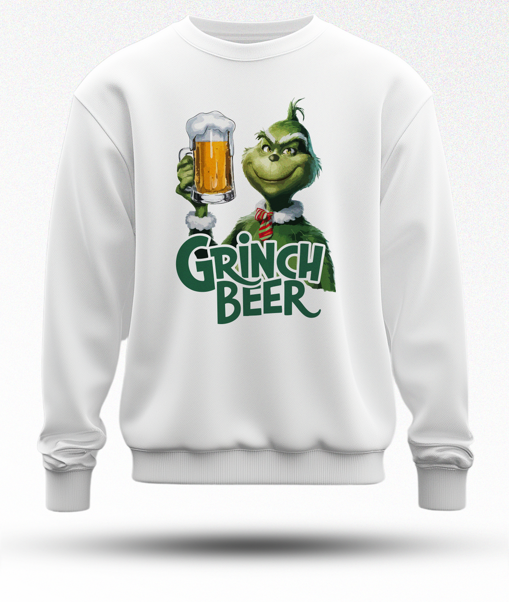 Crewneck/sweat humoristique - Grinch beer | Komic.ca
