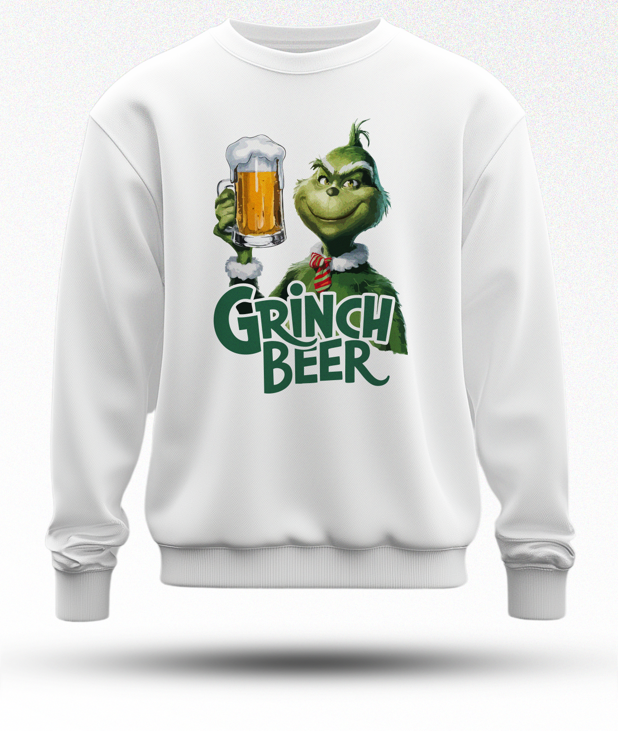 Crewneck/sweat humoristique - Grinch beer | Komic.ca