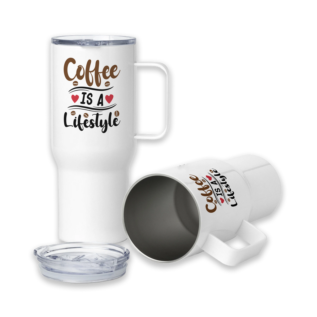 Tasse/Mug Humoristique - Coffee is a life style | Komic.ca