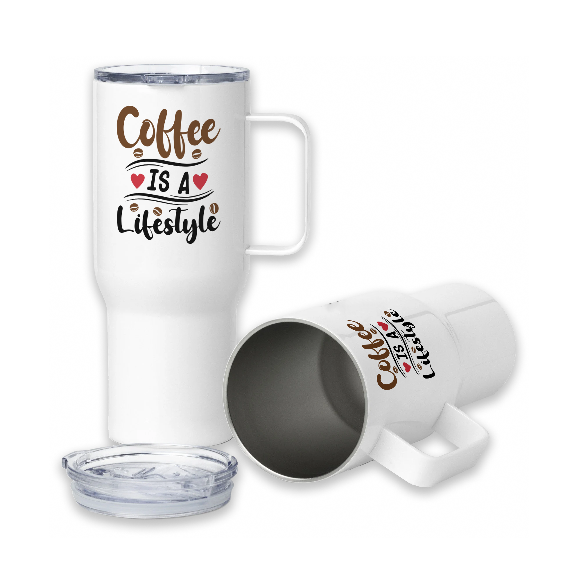 Tasse/Mug Humoristique - Coffee is a life style | Komic.ca