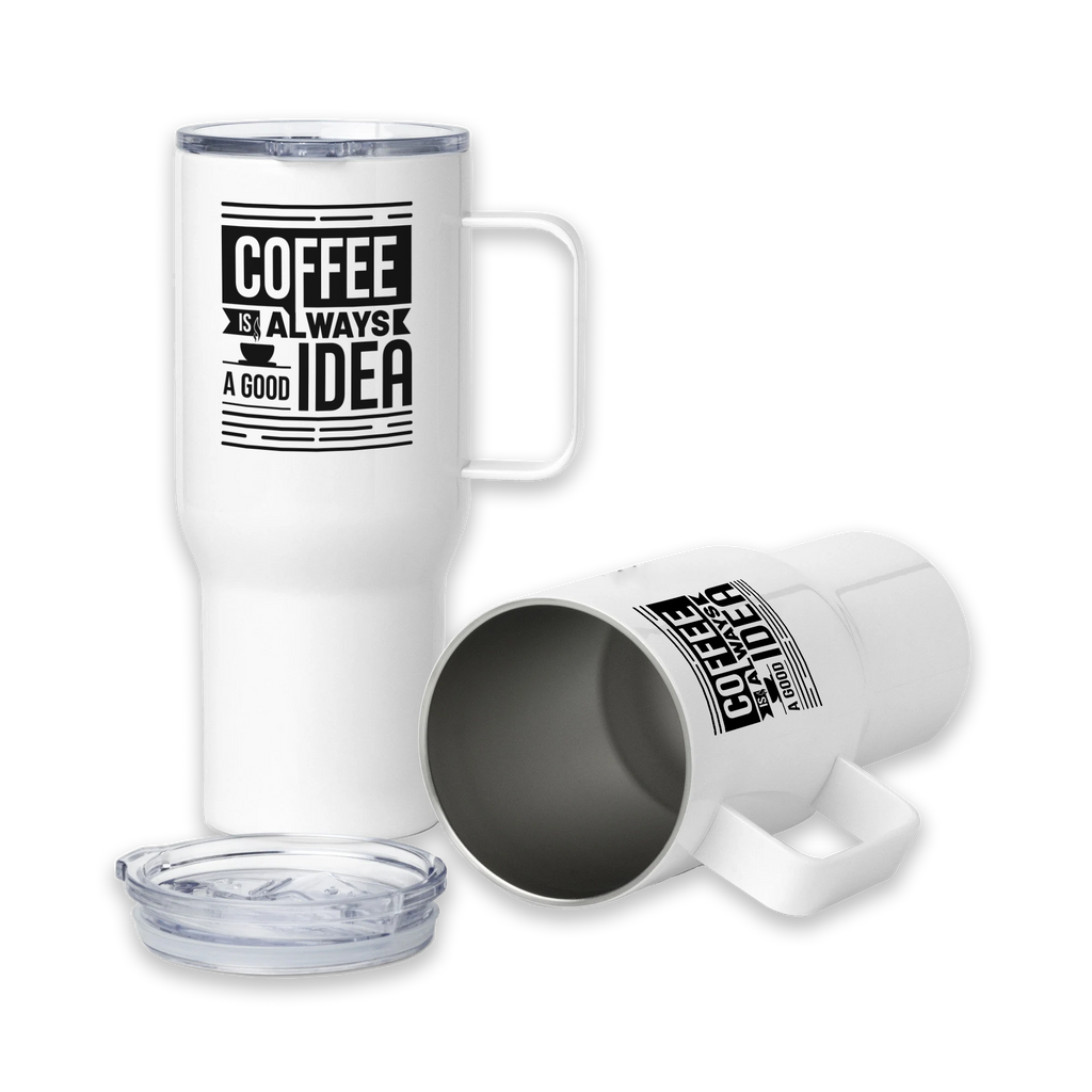 Tasse/Mug Humoristique - Coffee is always a good idea | Komic.ca