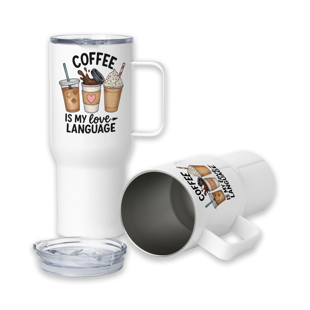 Tasse/Mug humoristique - Coffee is my language | Komic.ca