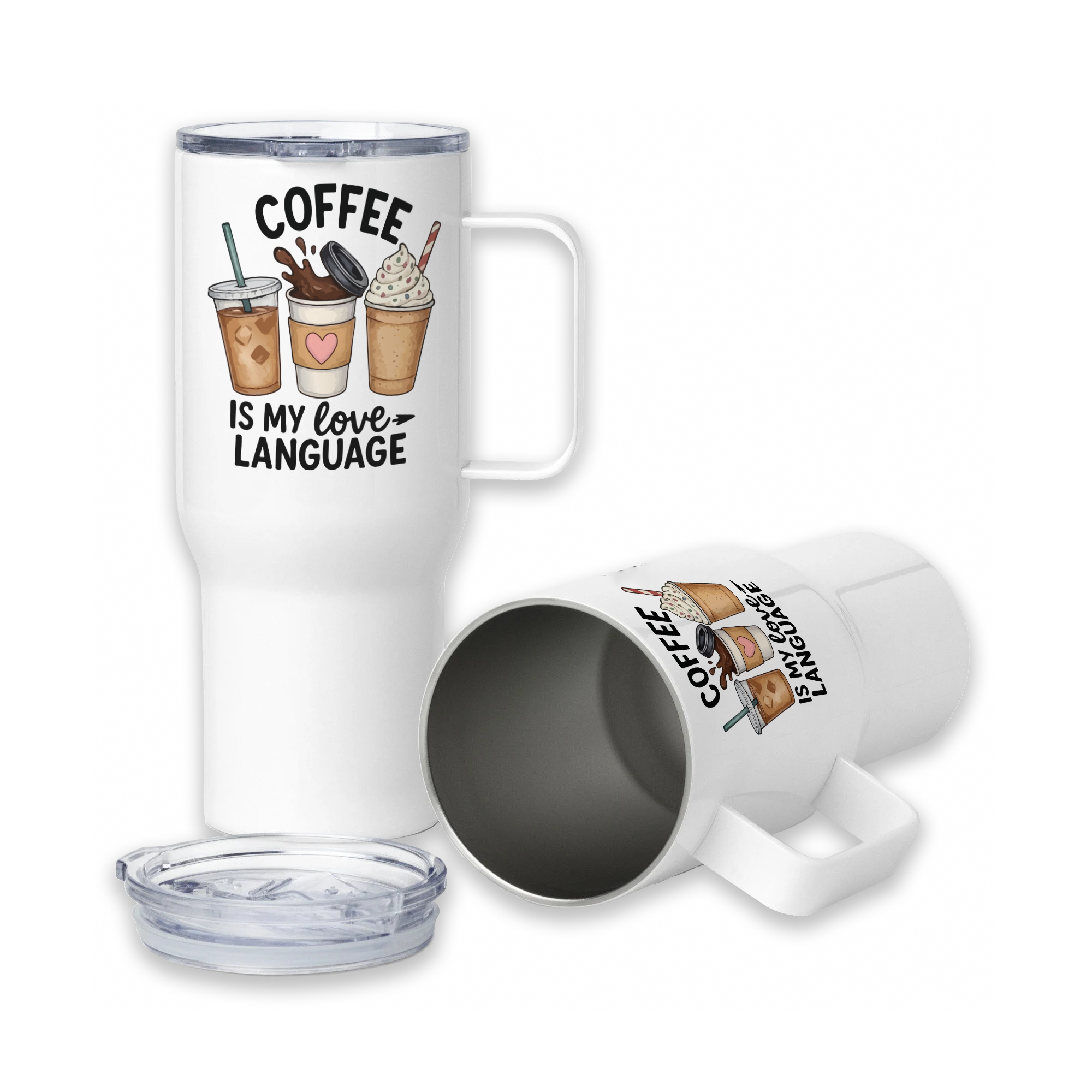 Tasse/Mug humoristique - Coffee is my language | Komic.ca