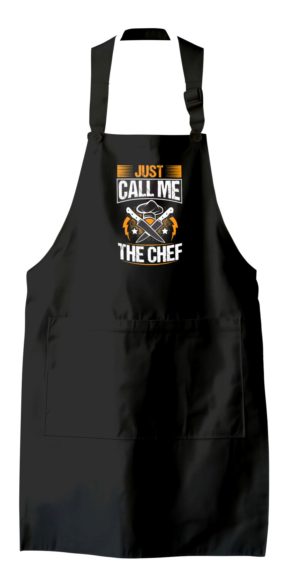 Tablier humoristique - Just call me the chef | Komic.ca