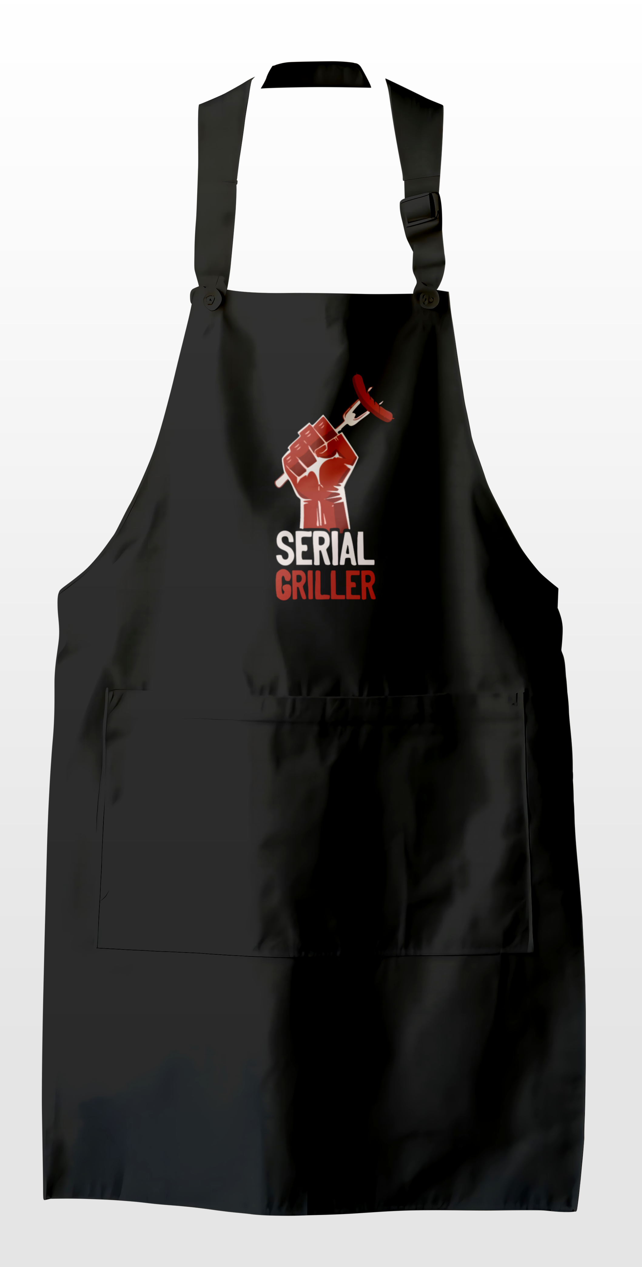 Tablier humoristique - Serial griller | Komic.ca