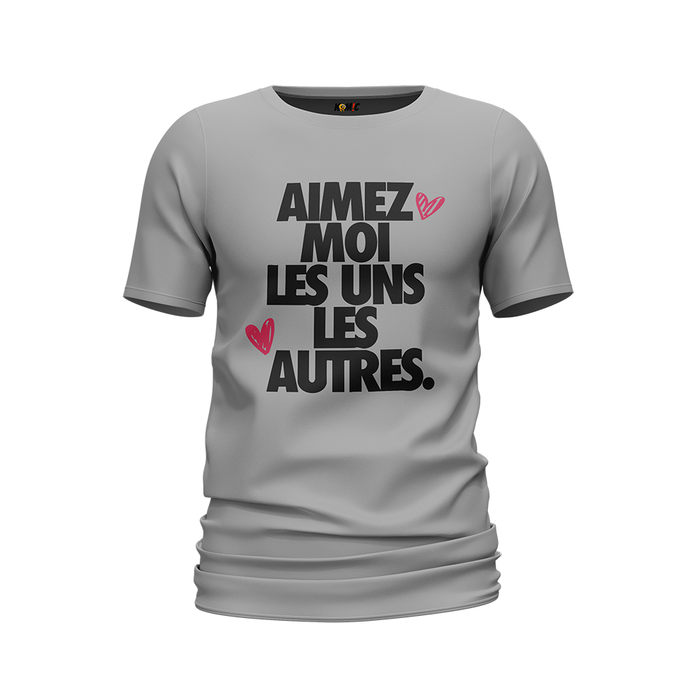 T-Shirt humoristique - Aimez moi les uns les autres | Komic.ca