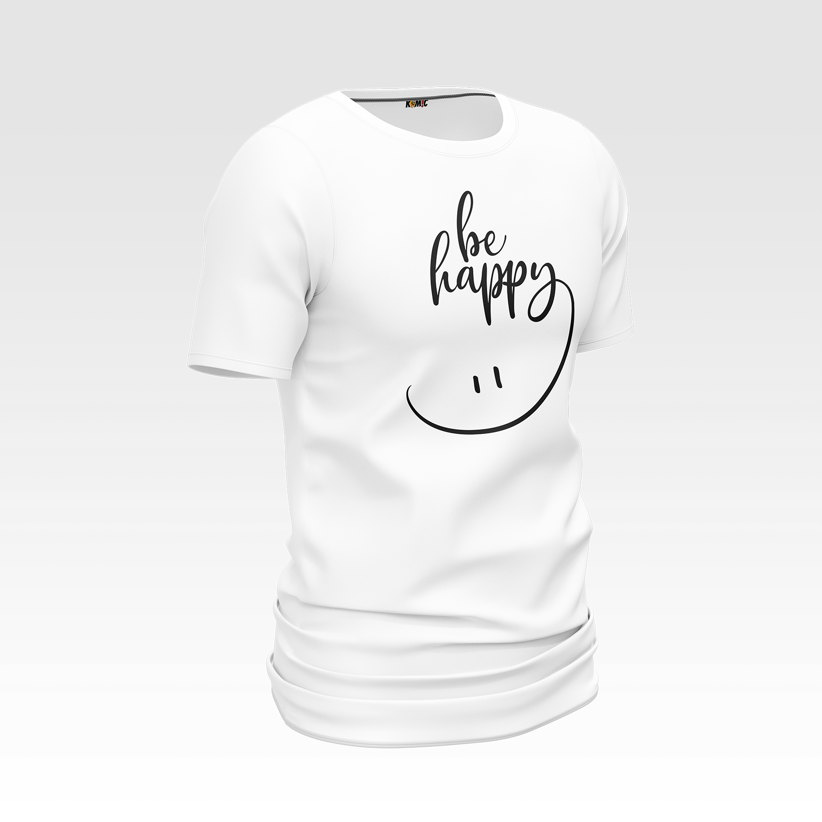 T-Shirt humoristique - Be happy | Komic