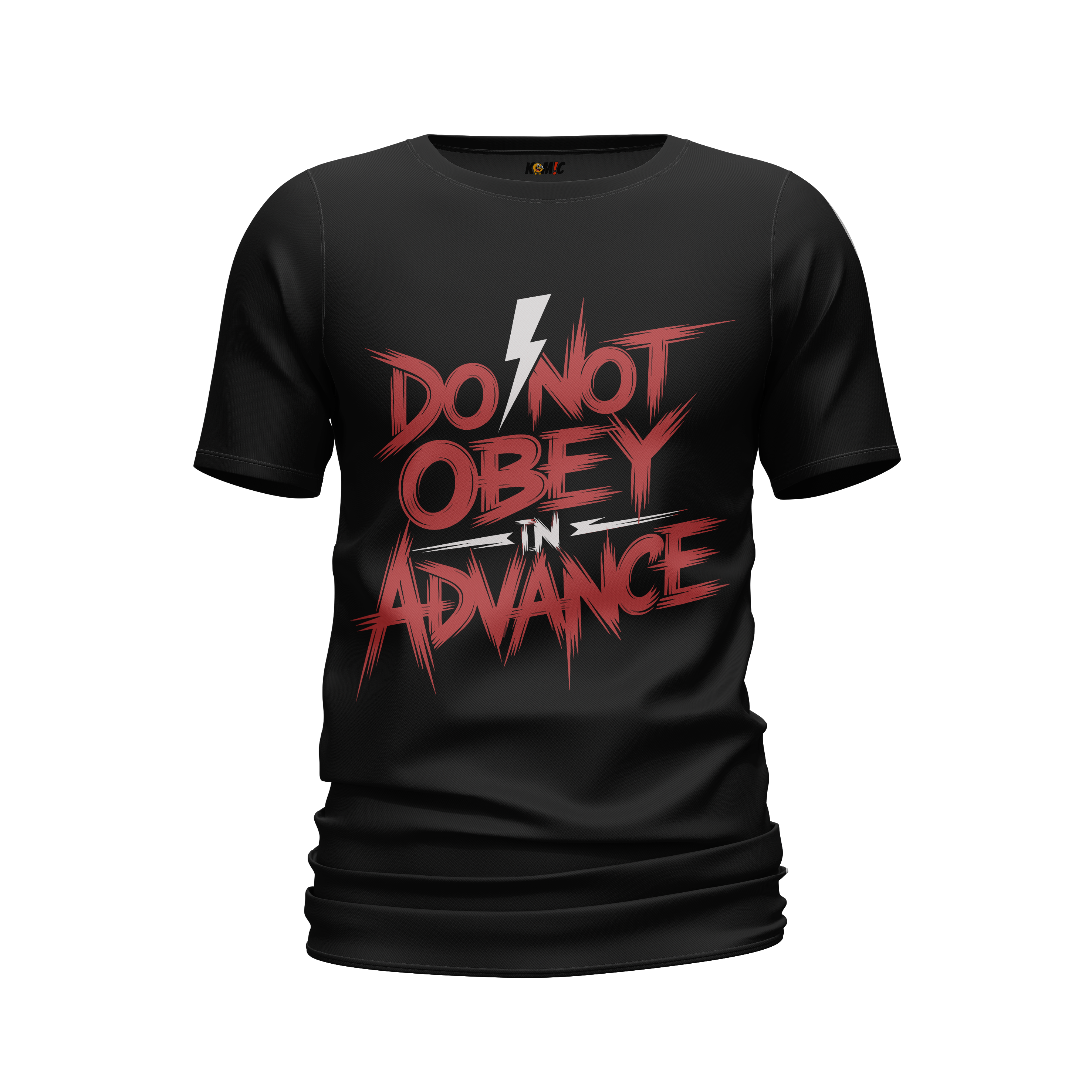 T-shirt humoristique - Do not obey in advance | Komic