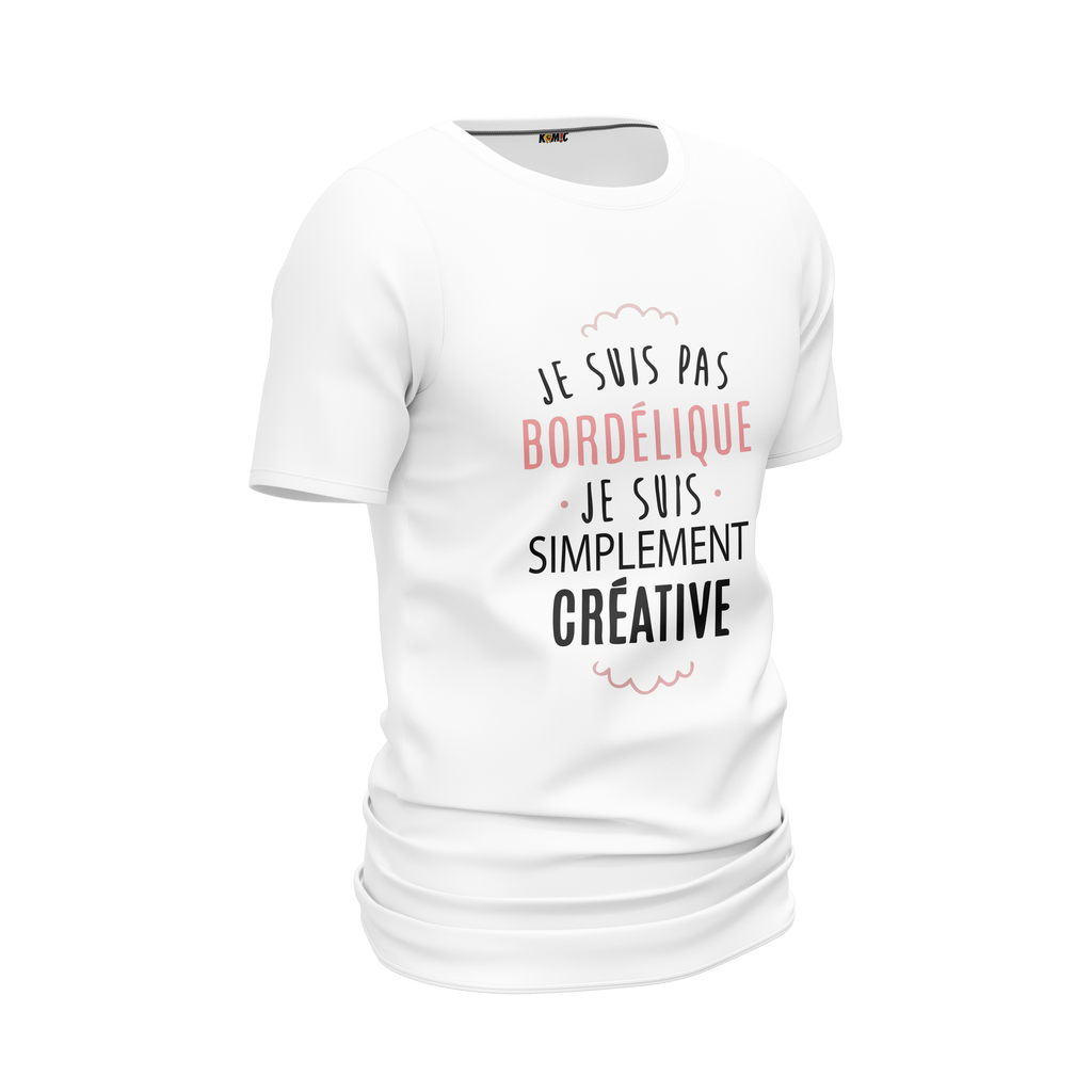 T-Shirt unisexe humoristique - Je ne suis pas bordélique... | Komic