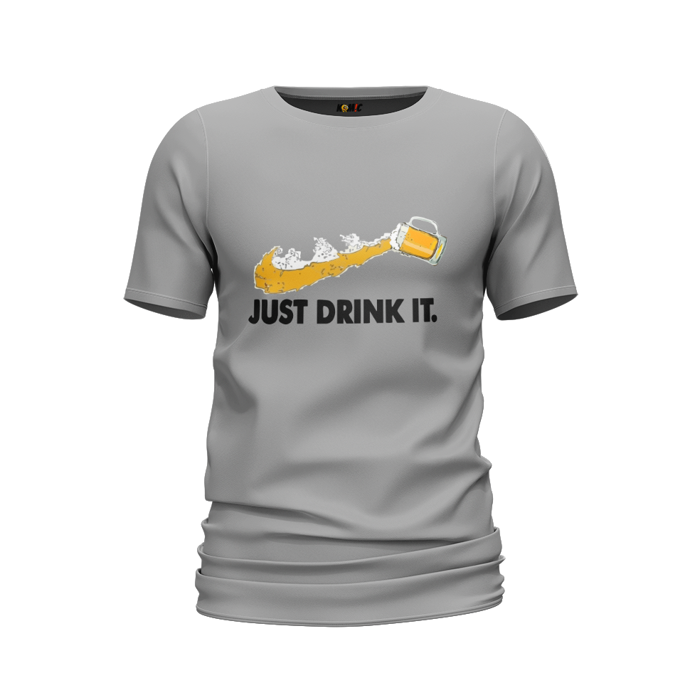 T-Shirt humoristique - Just drink it | Komic.ca