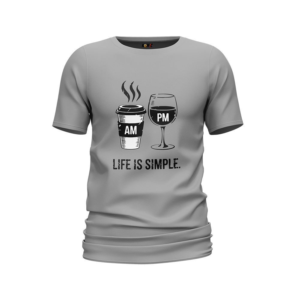 T-Shirt humoristique - Life is simple | Komic