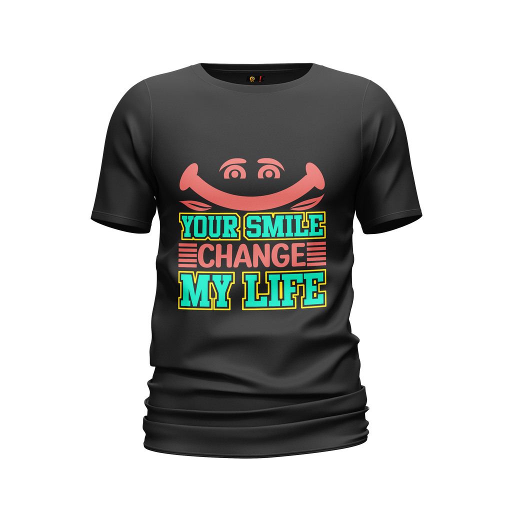 T-shirt humoristique - Your smile change my life | Komic