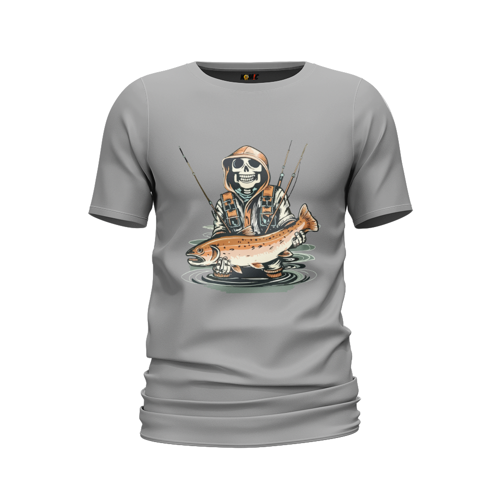 T-Shirt humoristique - Skull fishing | Komic.ca