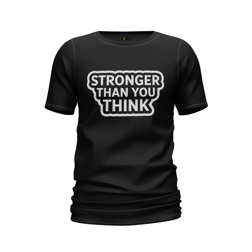 T-Shirt humoristique - Stronger than you think | Komic.ca