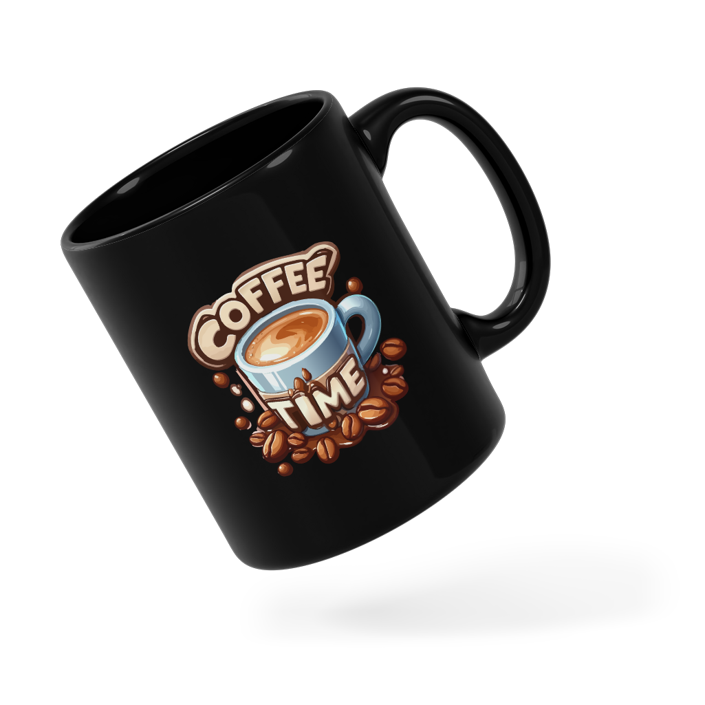 Tasse/mug humoristique - Coffee time | Komic.ca