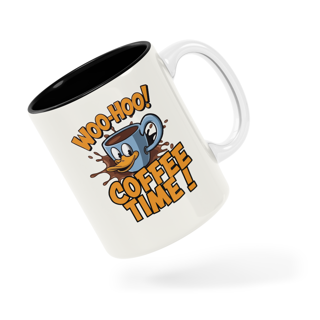 Tasse/mug humoristique -Coffee time | Komic.ca