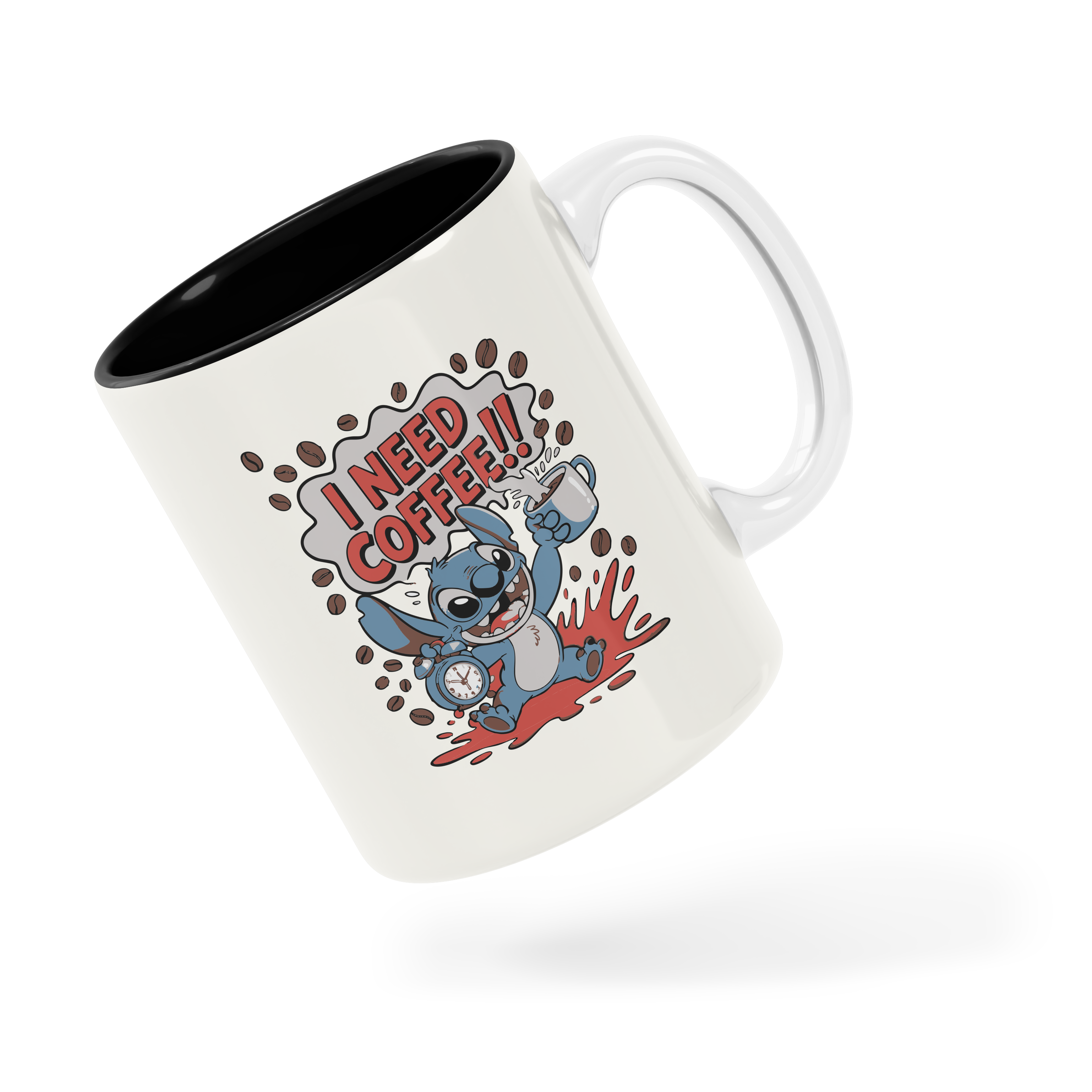 Tasse/mug humoristique - I need coffee | Komic