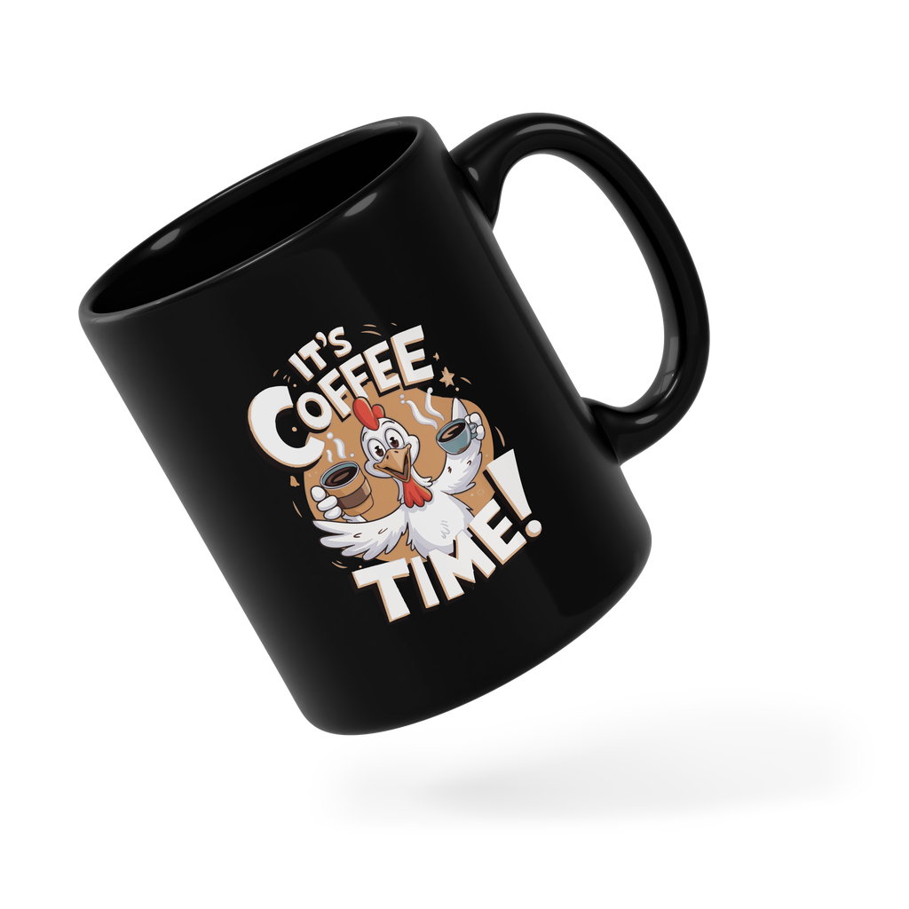Tasse/mug humoristique - It' coffee time| Komic