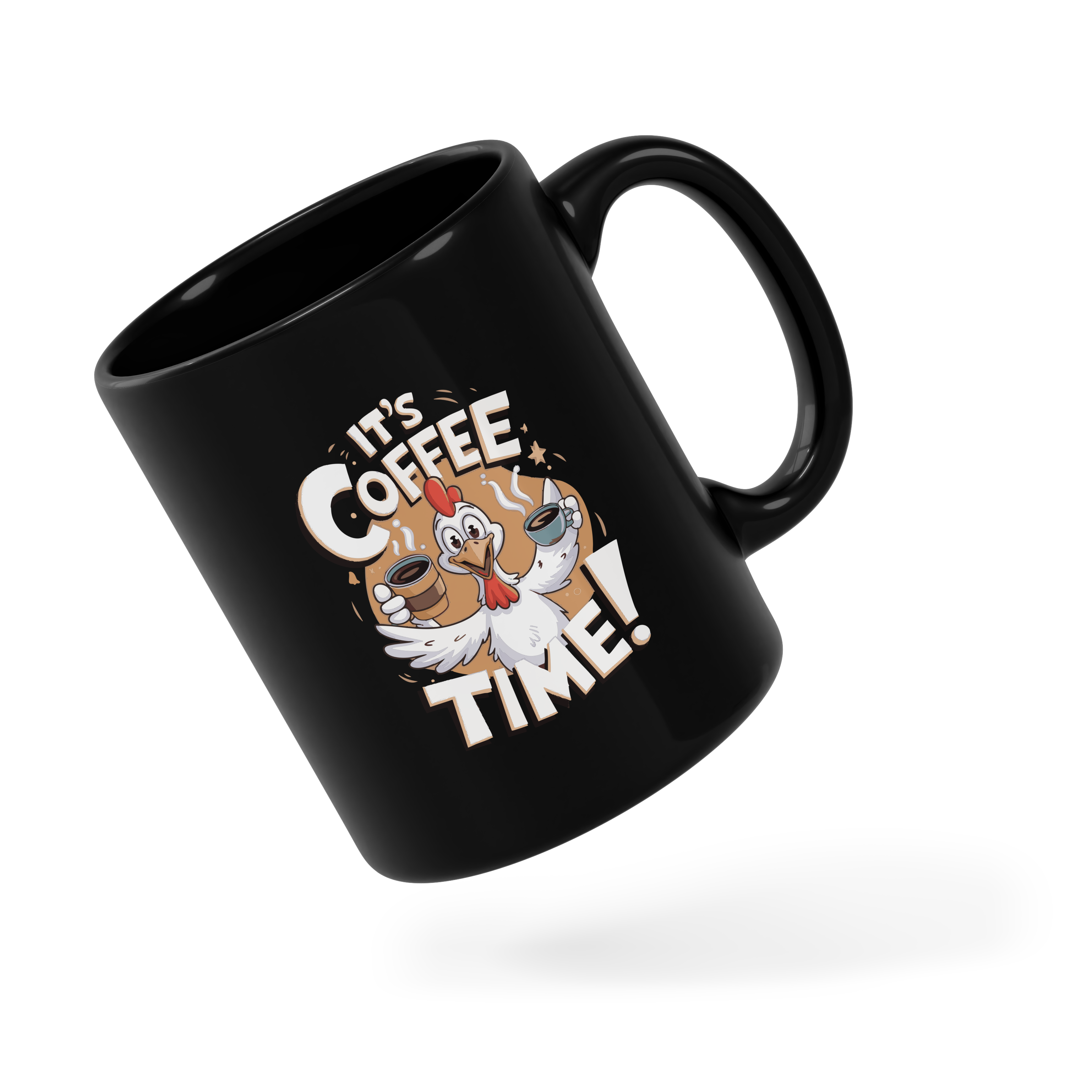 Tasse/mug humoristique - It' coffee time| Komic