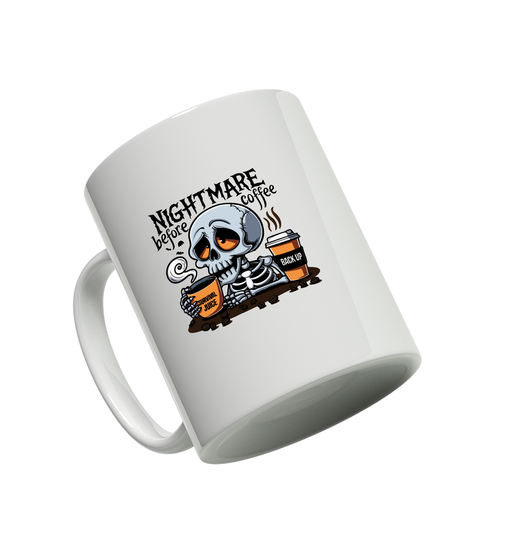 Tasse/Mug humoristique  Nightmare before coffee | Komic.ca