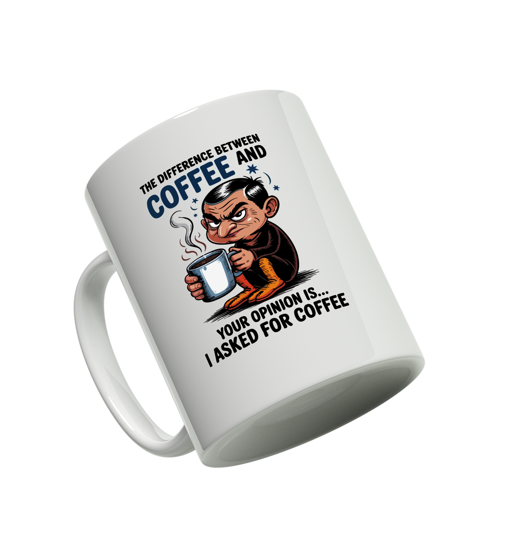 Tasse/Mug humoristique - The difference between coffee and | Komic.ca