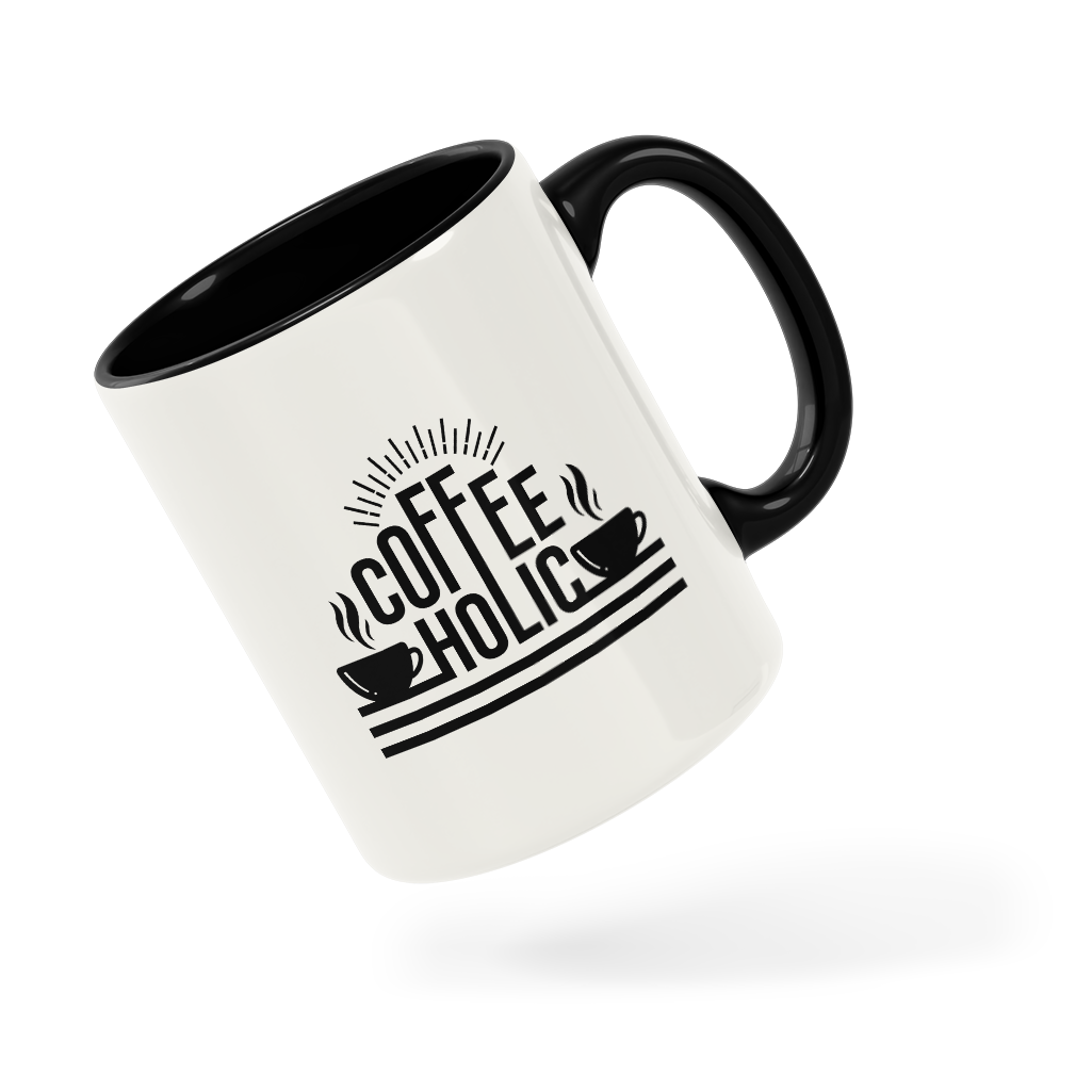 Tasse/Mug Humoristique - Coffee holic | Komic.ca