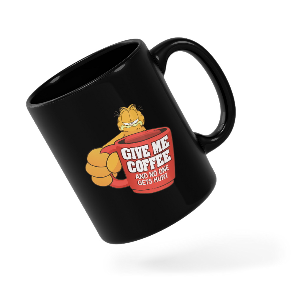 Tasse/mug humoristique - Give me coffee ans no one gets hurt | Komic.ca