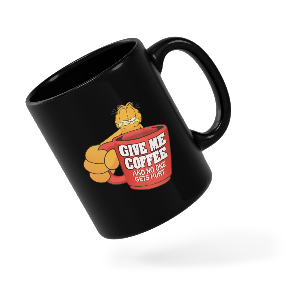 Tasse/mug humoristique - Give me coffee ans no one gets hurt | Komic.ca