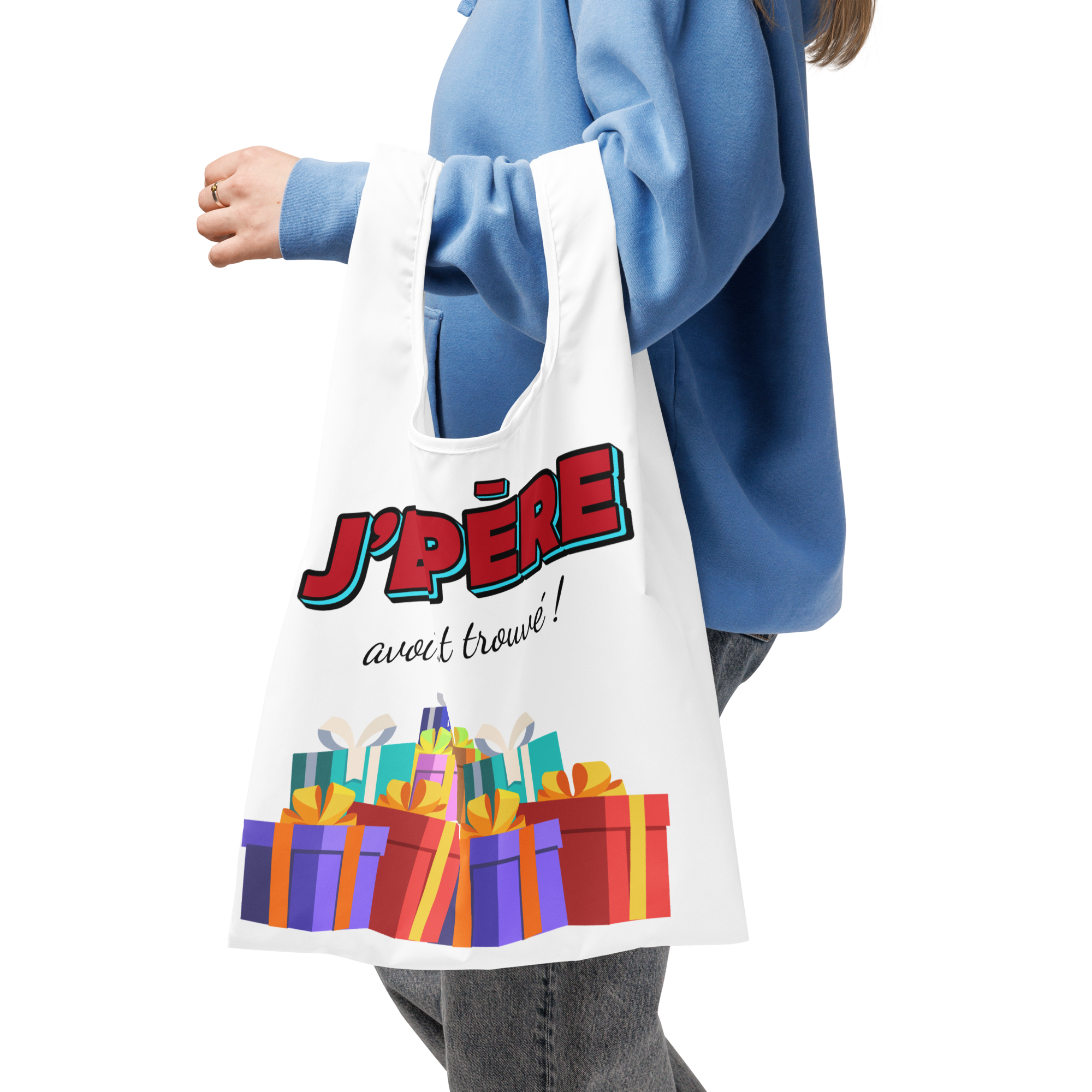 Sac de courses humoristique - J'espère avoir tout trouvé! | Komic