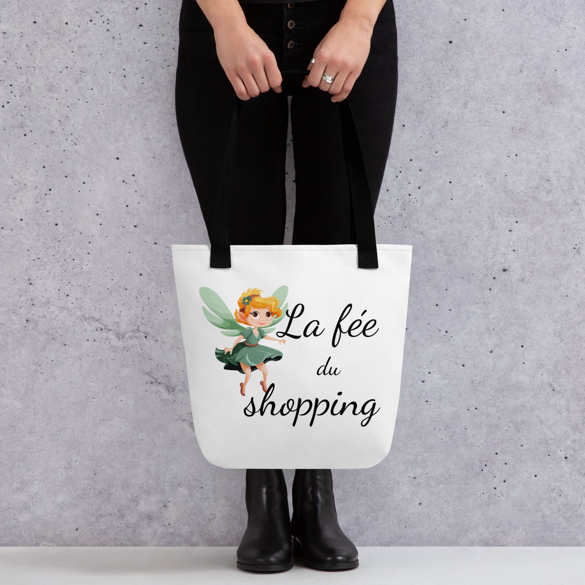 Tote bag humoristique - Le fée du shopping | Komic