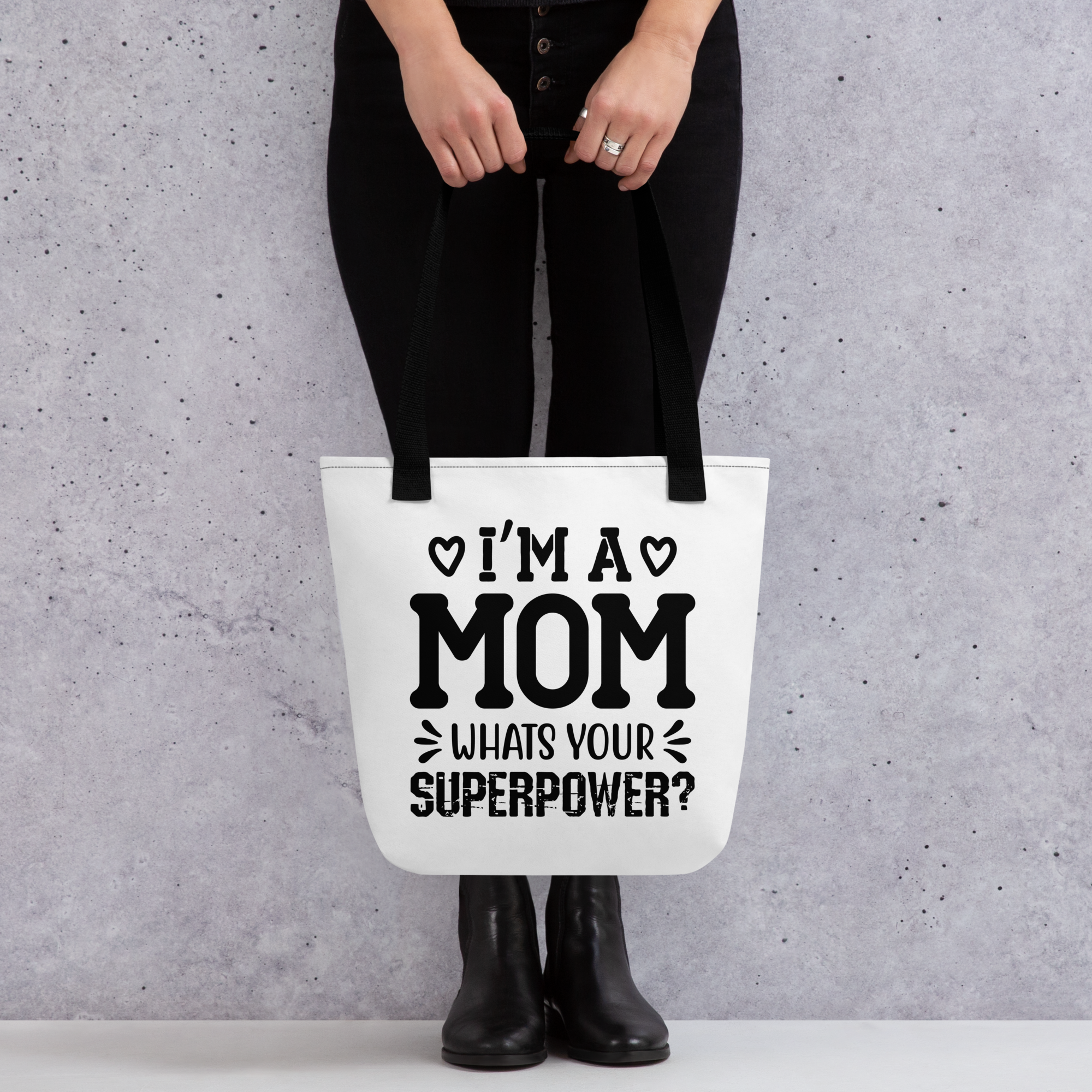 Tote bag humoristique - I'm a mom, whats.... | Komic