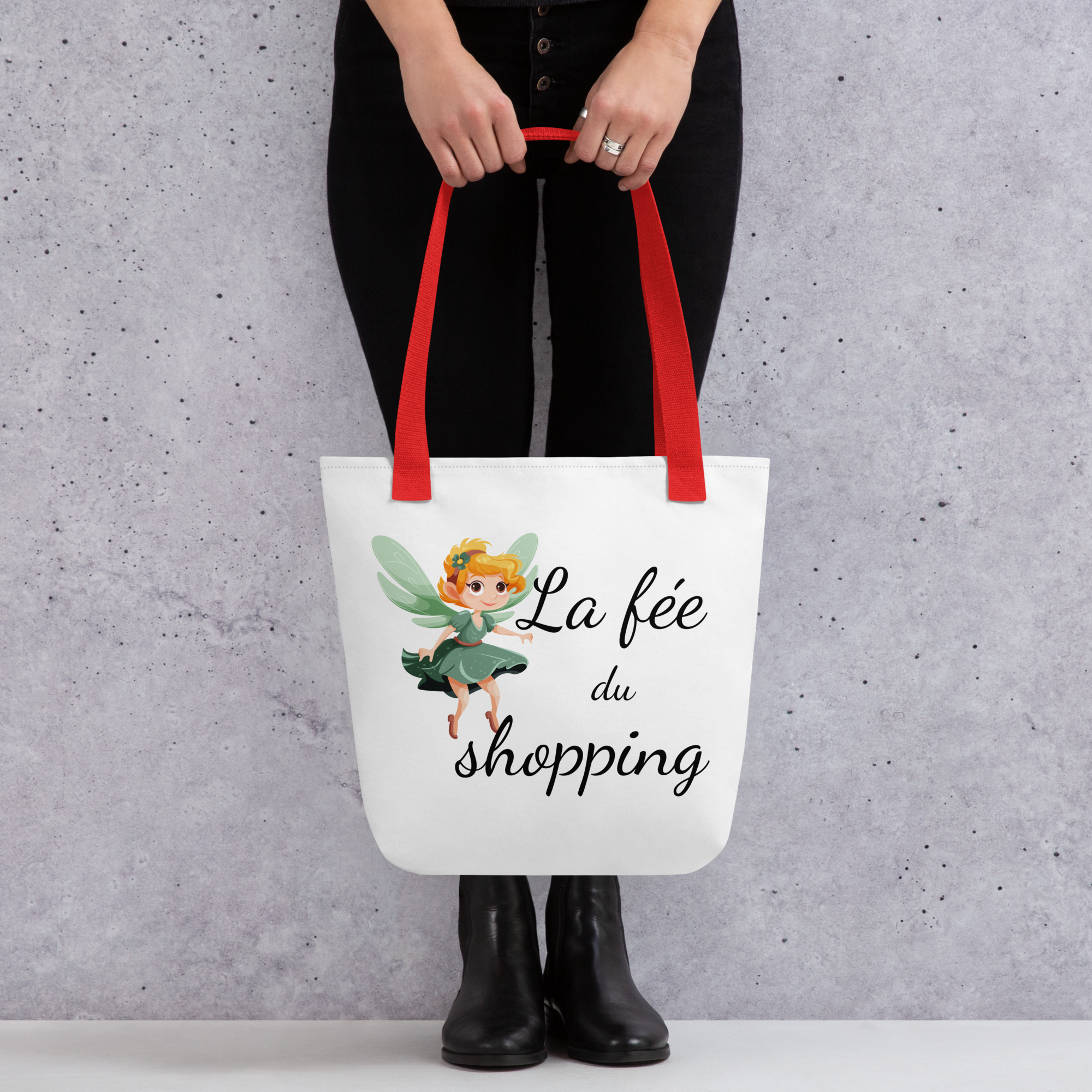 Tote bag humoristique - Le fée du shopping | Komic