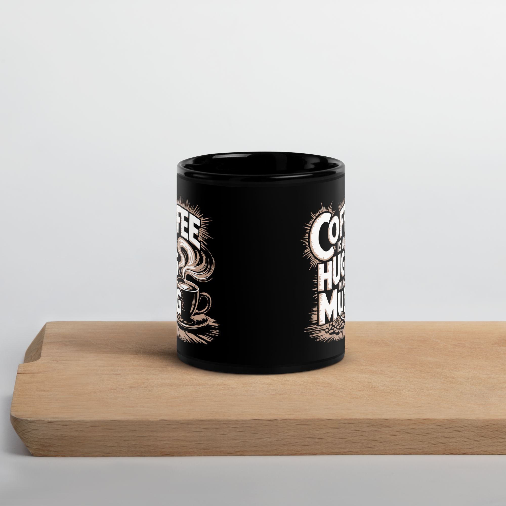 Tasse/mug humoristique - Coffee is a hug in a mug | Komic