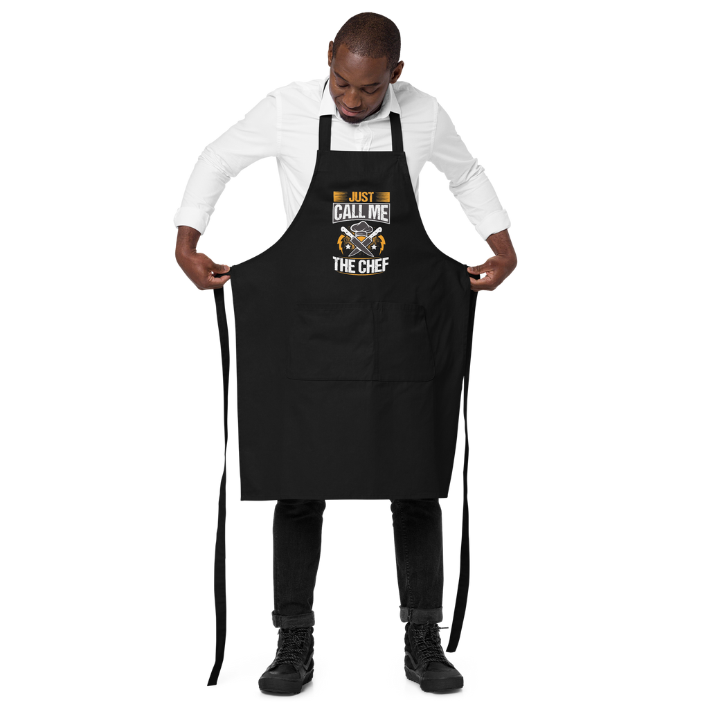 Tablier humoristique - Just call me the chef | Komic.ca