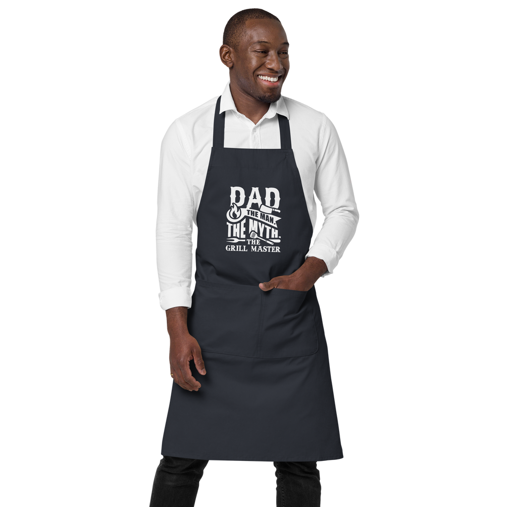Tablier humoristique - Dad the man, the myth, the grill master | Komic.ca