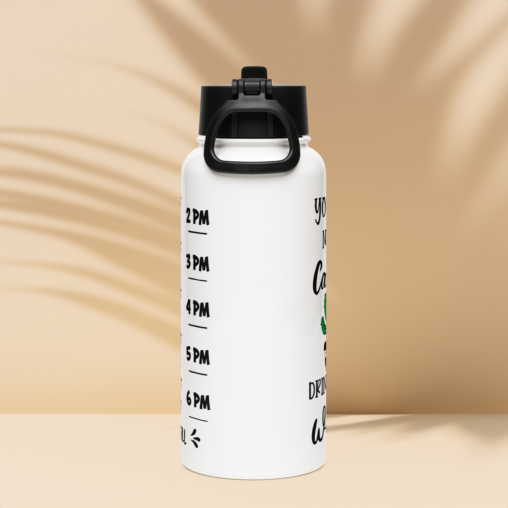 Bouteille d'eau humoristique - You are not a cactus, drink more water| Komic.ca