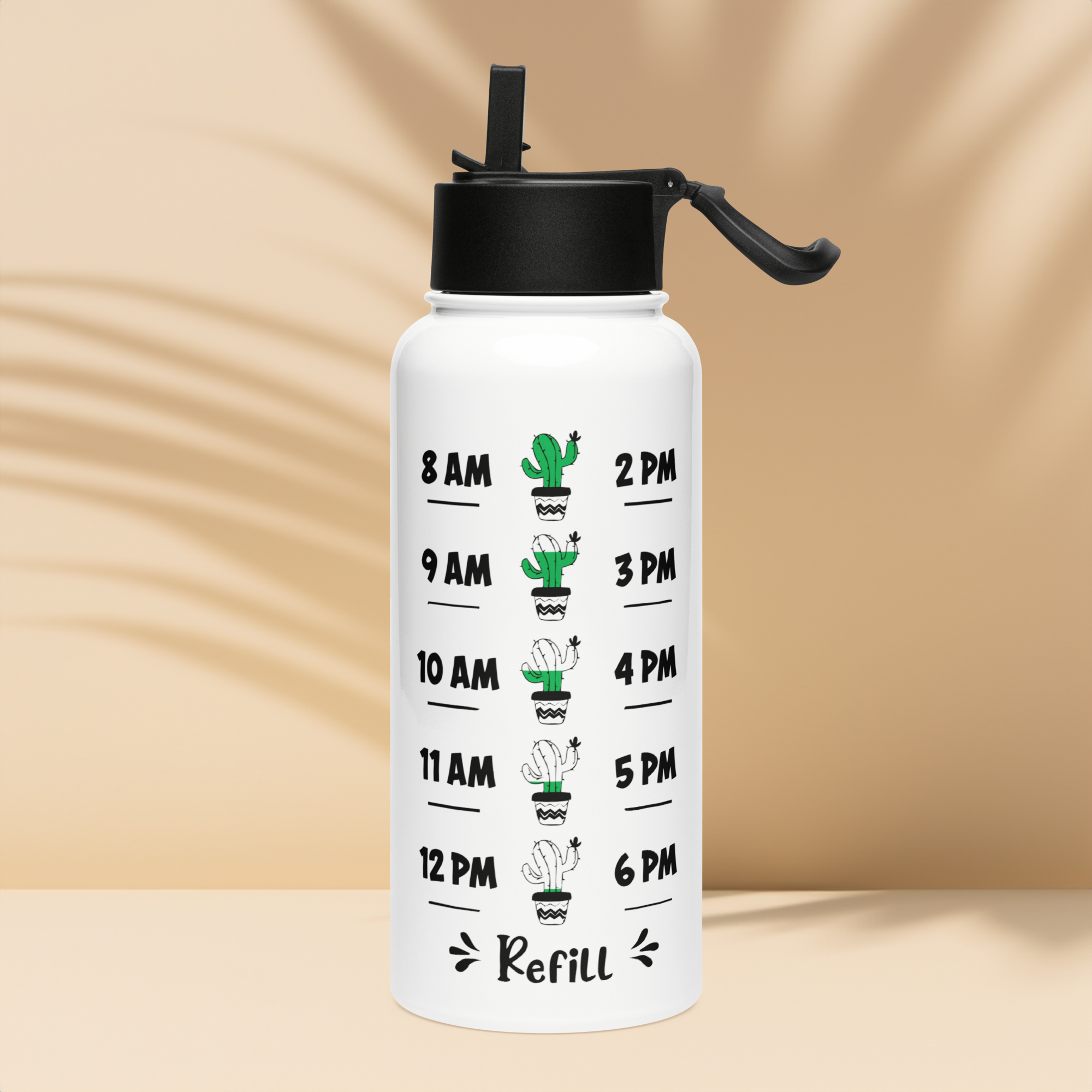 Bouteille d'eau humoristique - You are not a cactus, drink more water| Komic.ca