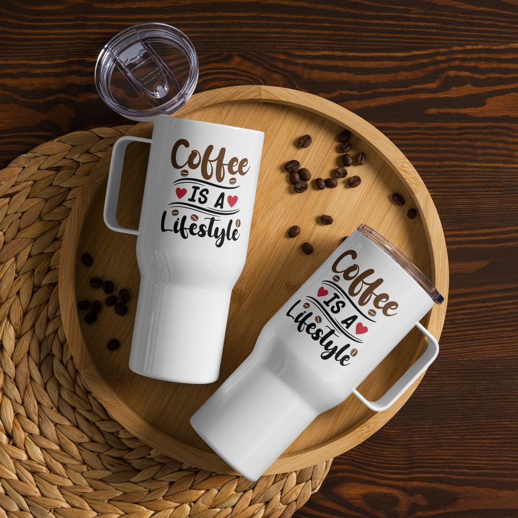 Tasse/Mug Humoristique - Coffee is a life style | Komic.ca