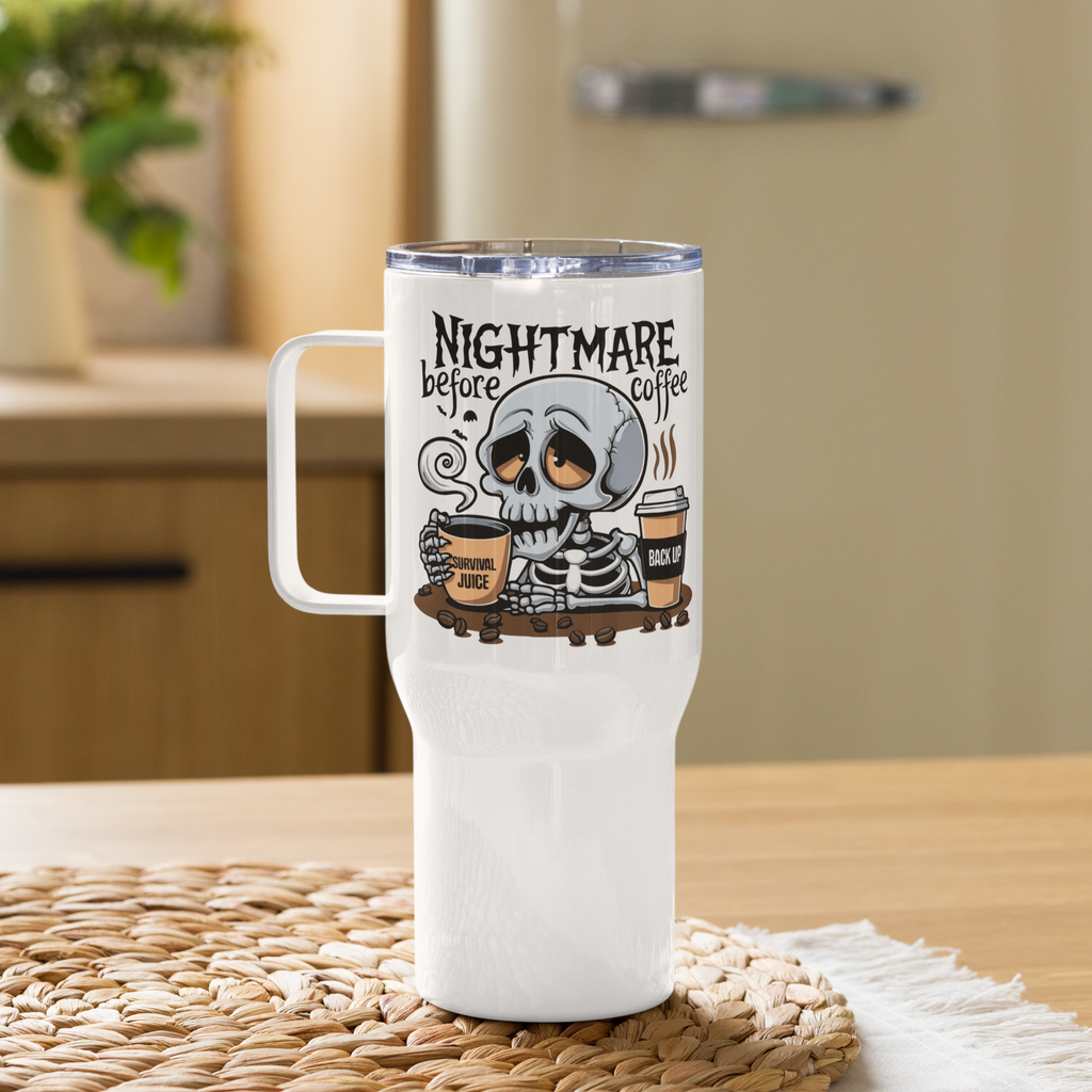 Tasse/Mug Humoristique - Nightmare before coffee | Komic.ca