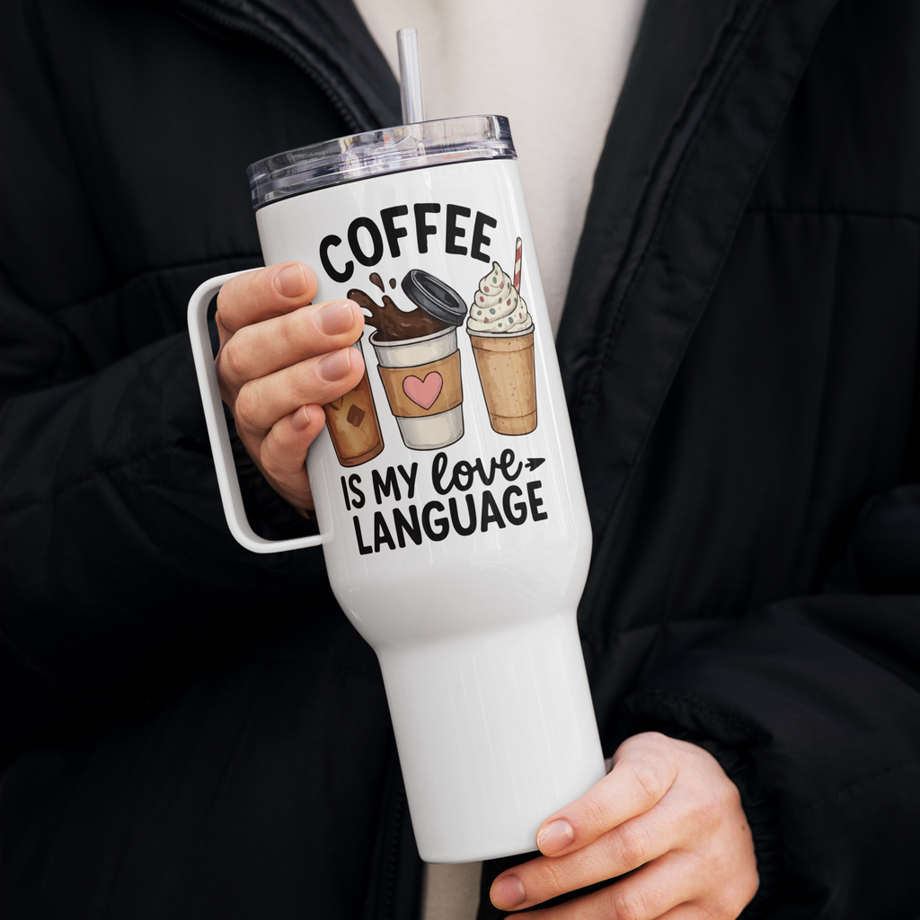 Tasse/Mug humoristique - Coffee is my language | Komic.ca