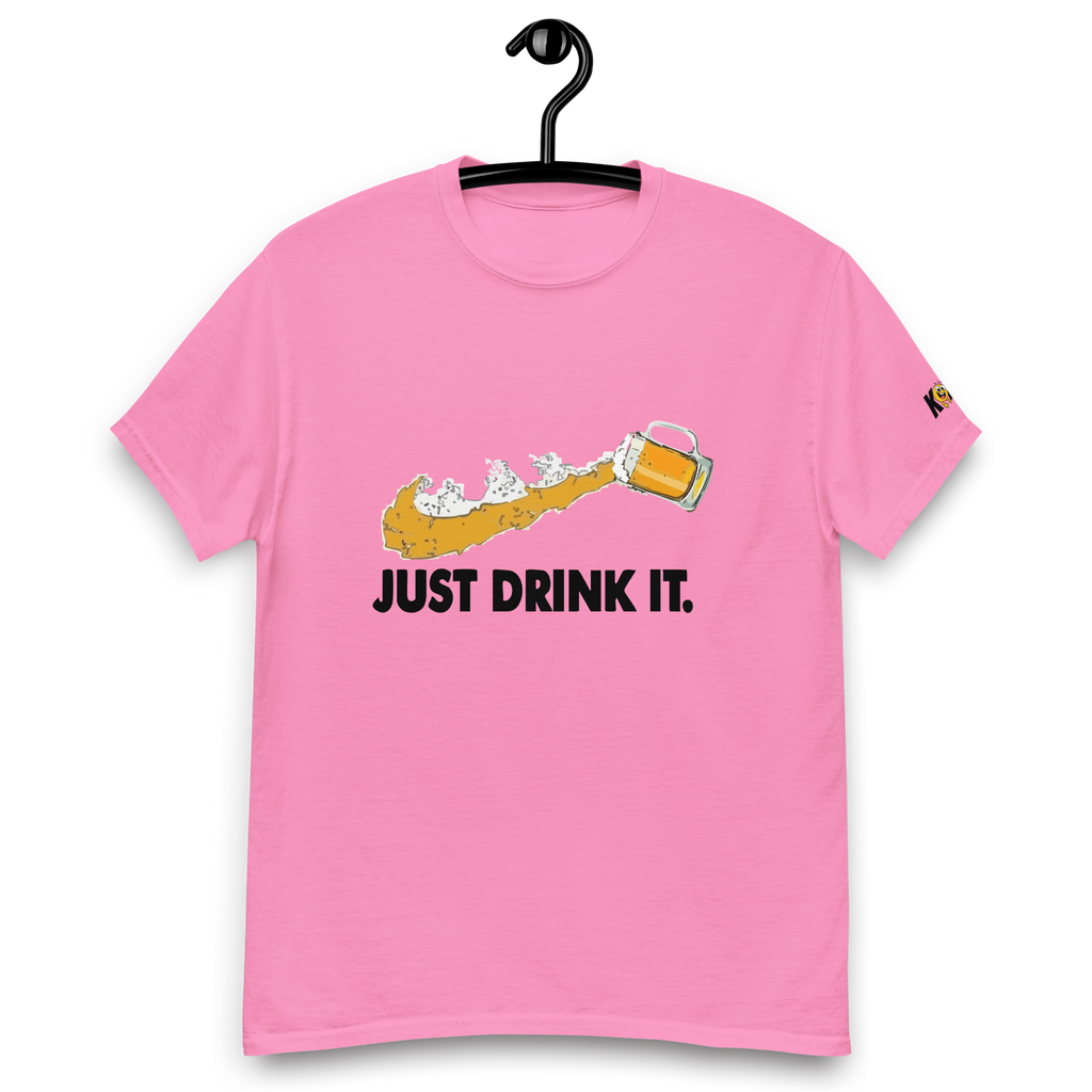 T-Shirt humoristique - Just drink it | Komic.ca