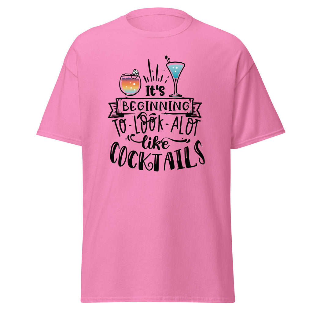 T-Shirt humour - It's beginning to look alot like cocktails | Komic.ca