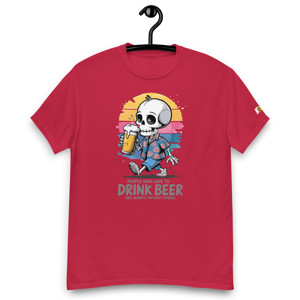 T-Shirt humoristique - People who love to drink beer | Komic.ca