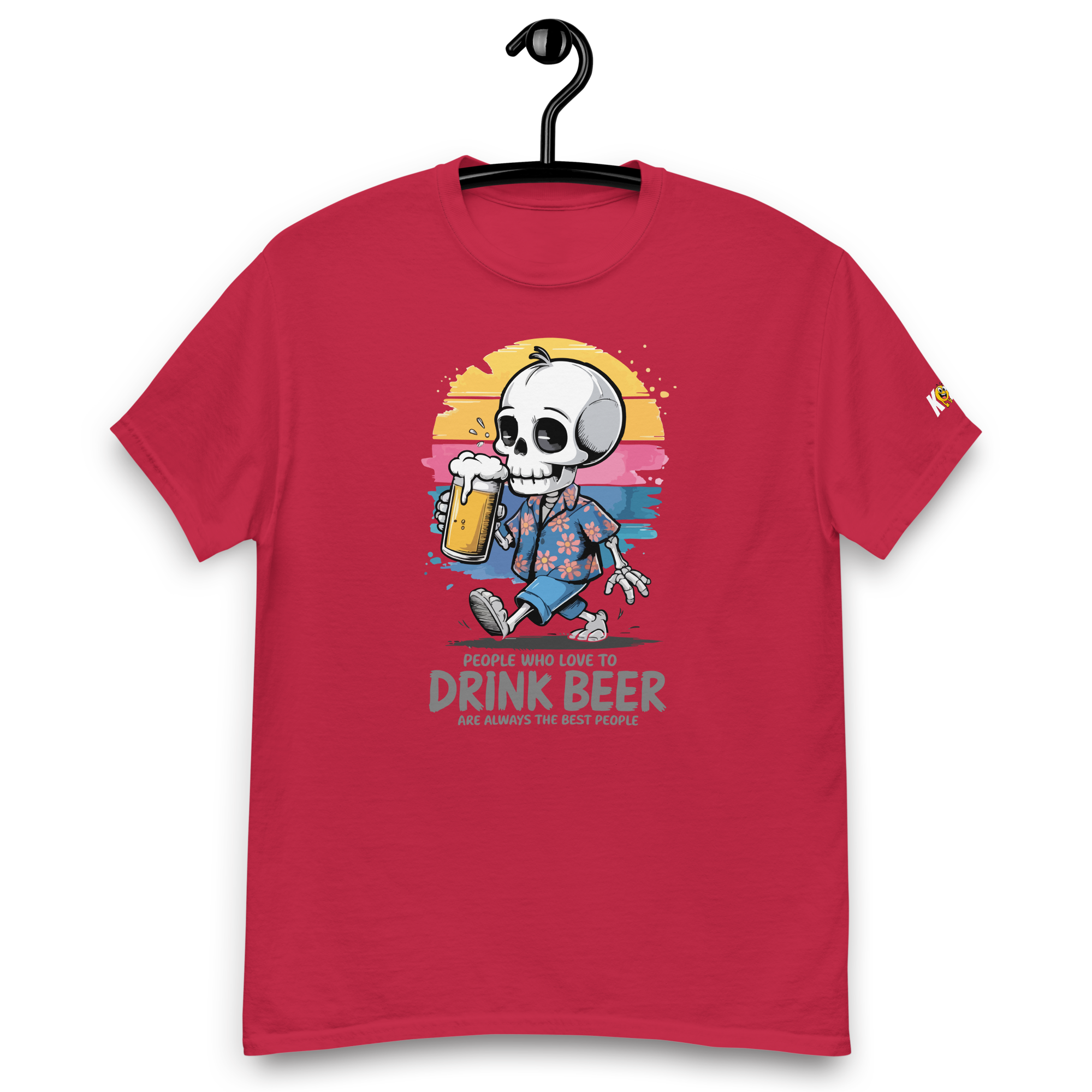 T-Shirt humoristique - People who love to drink beer | Komic.ca